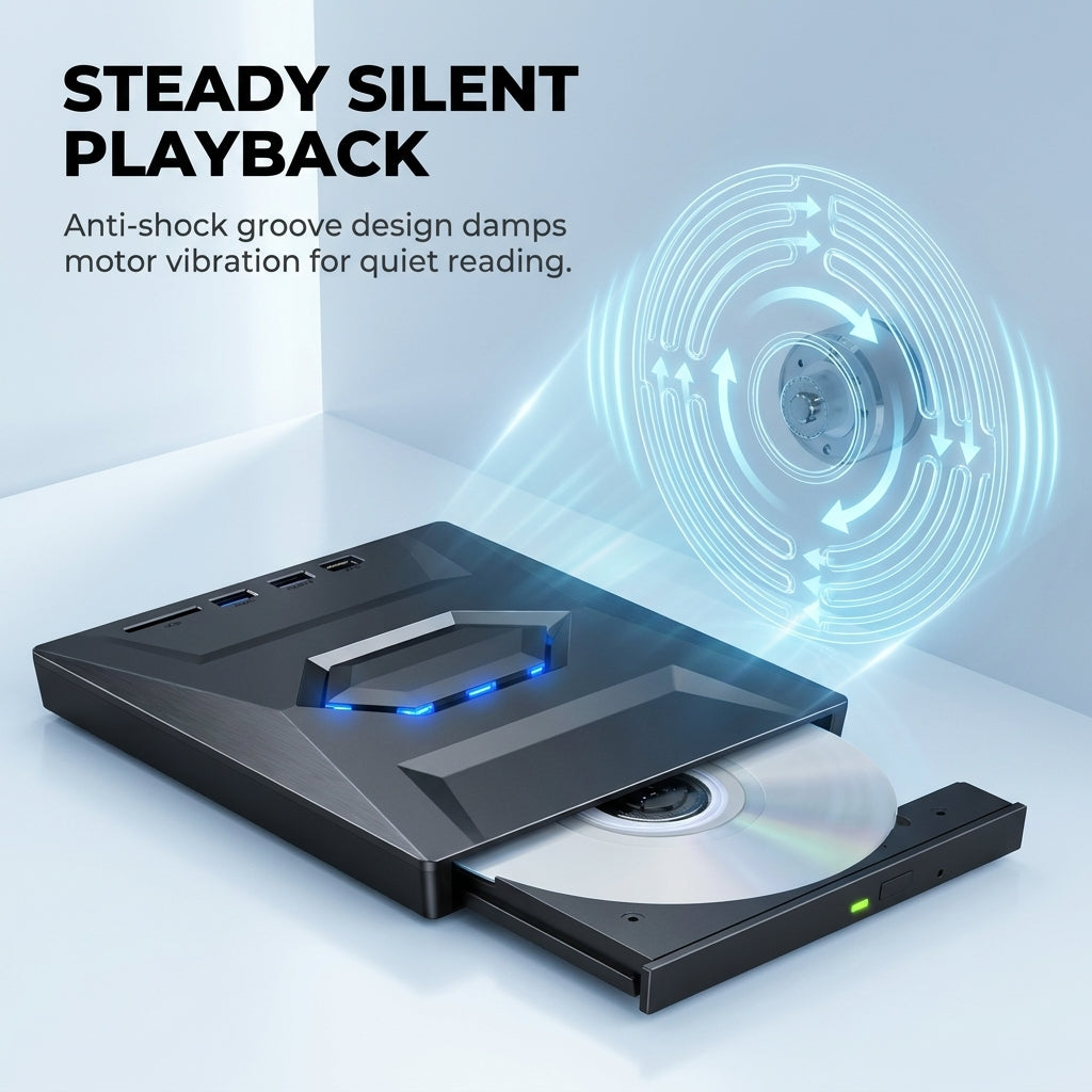 7-in-1 External USB DVD / Blu-ray Drive, picture 6