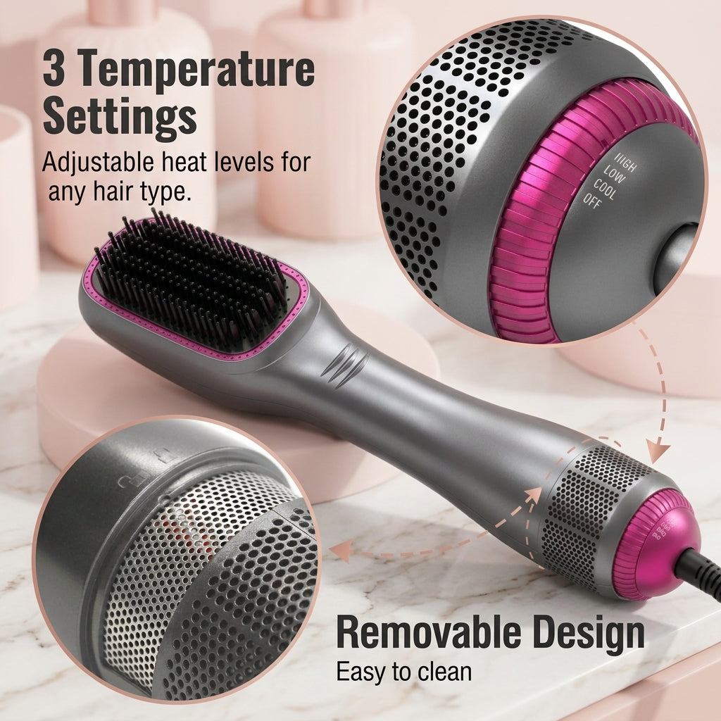 3-in-1 Negative Ion Hot Air Styler, picture 8
