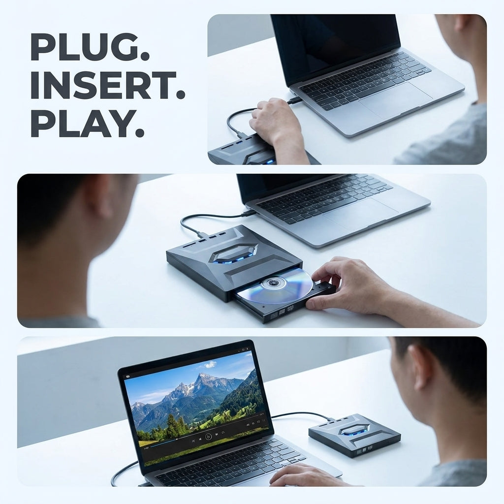 7-in-1 External USB DVD / Blu-ray Drive, picture 14