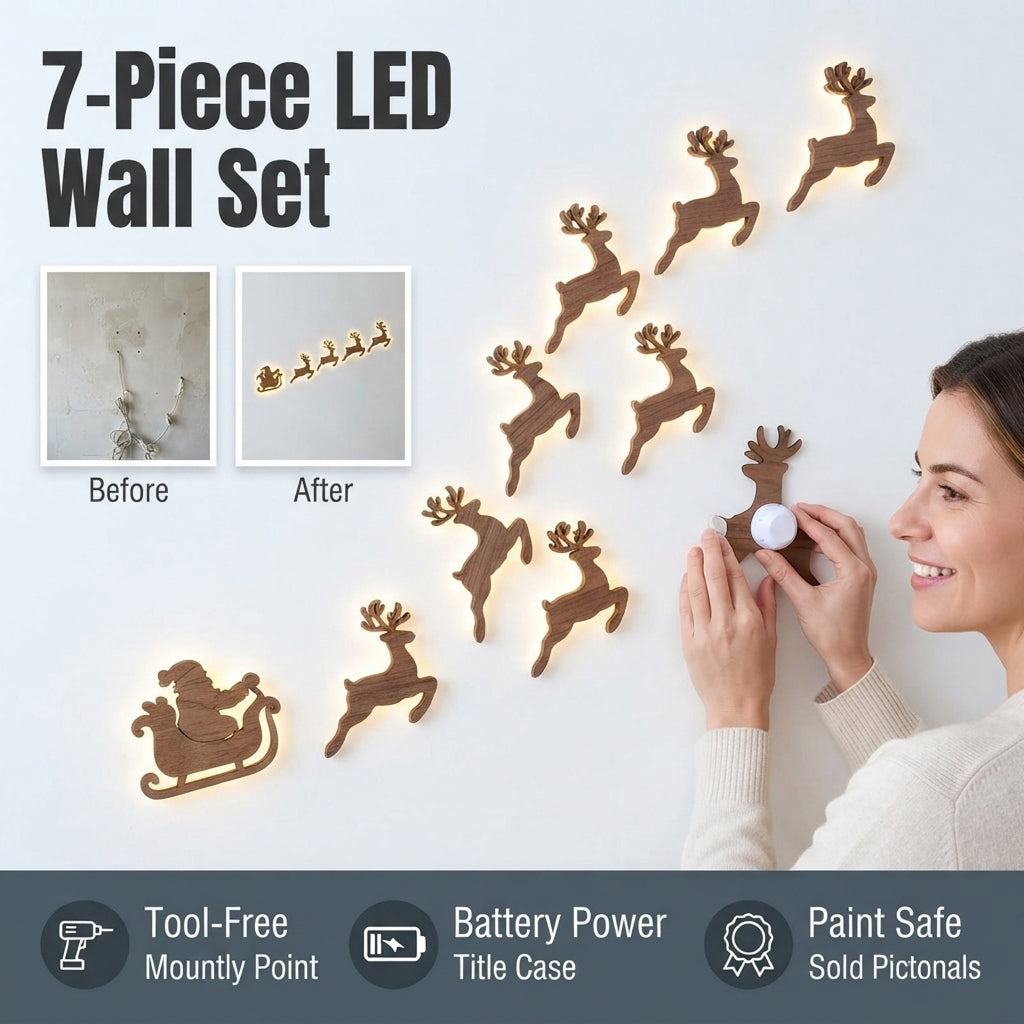 Christmas LED Wall Decorations, picture 1