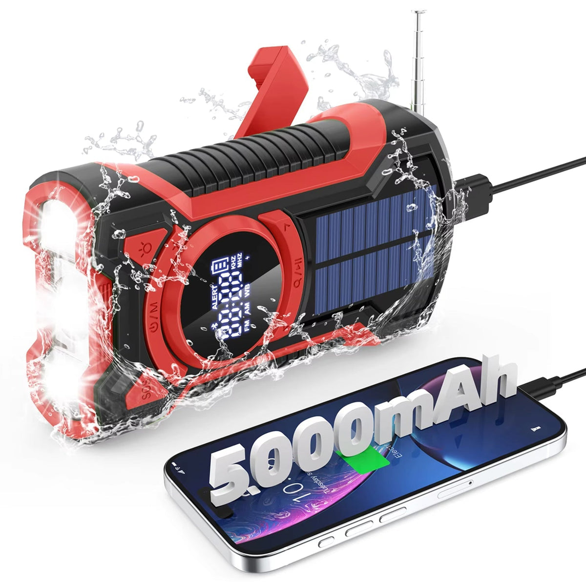 SirexPing Hand Crank Radio UK