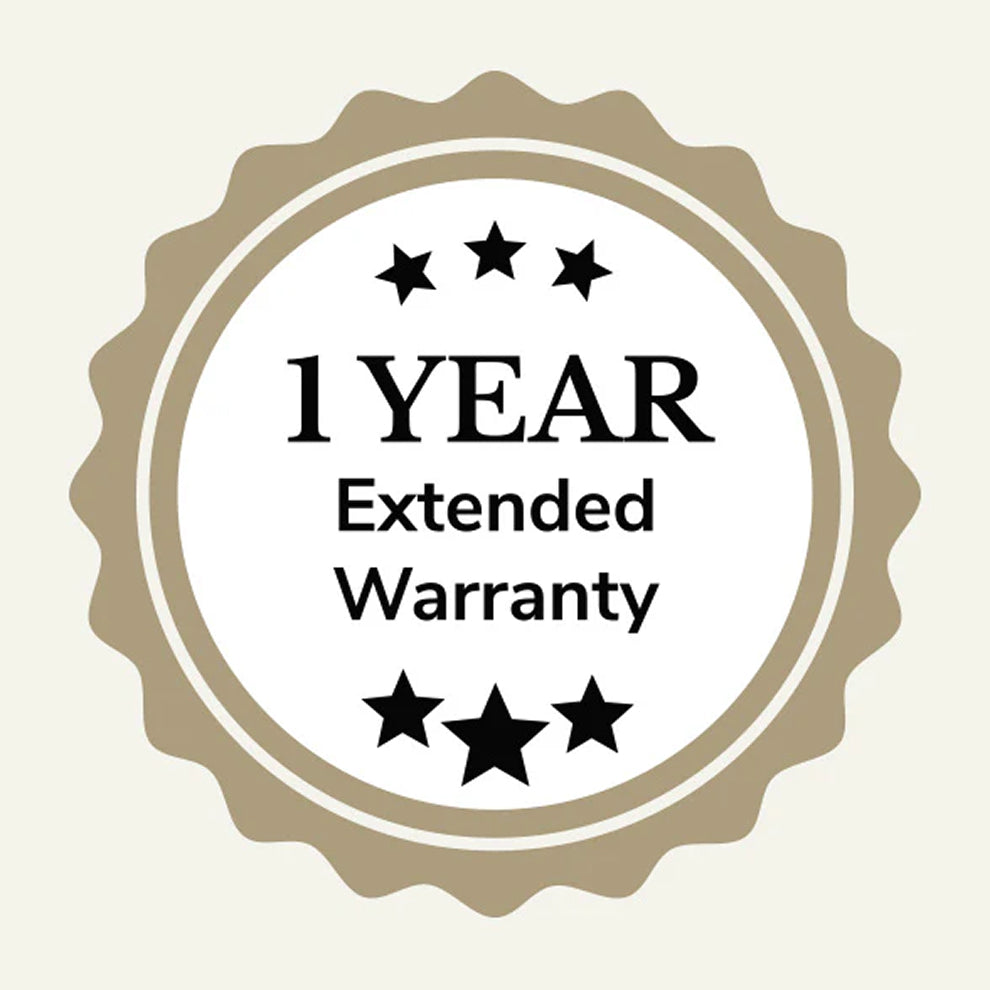 FREE +1 YEAR Extended Warranty