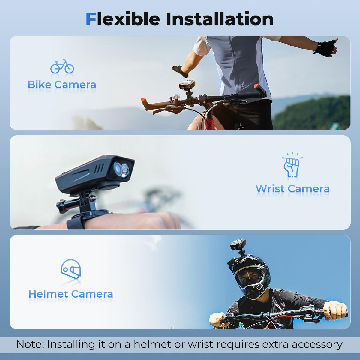 RoveCamet Camera for Bike Riding