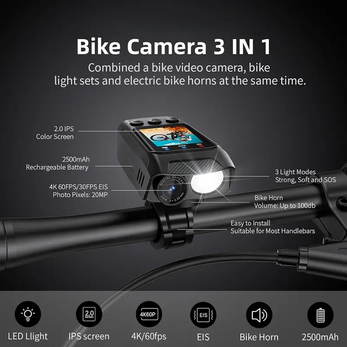 RoveCamet Camera for Bike Riding