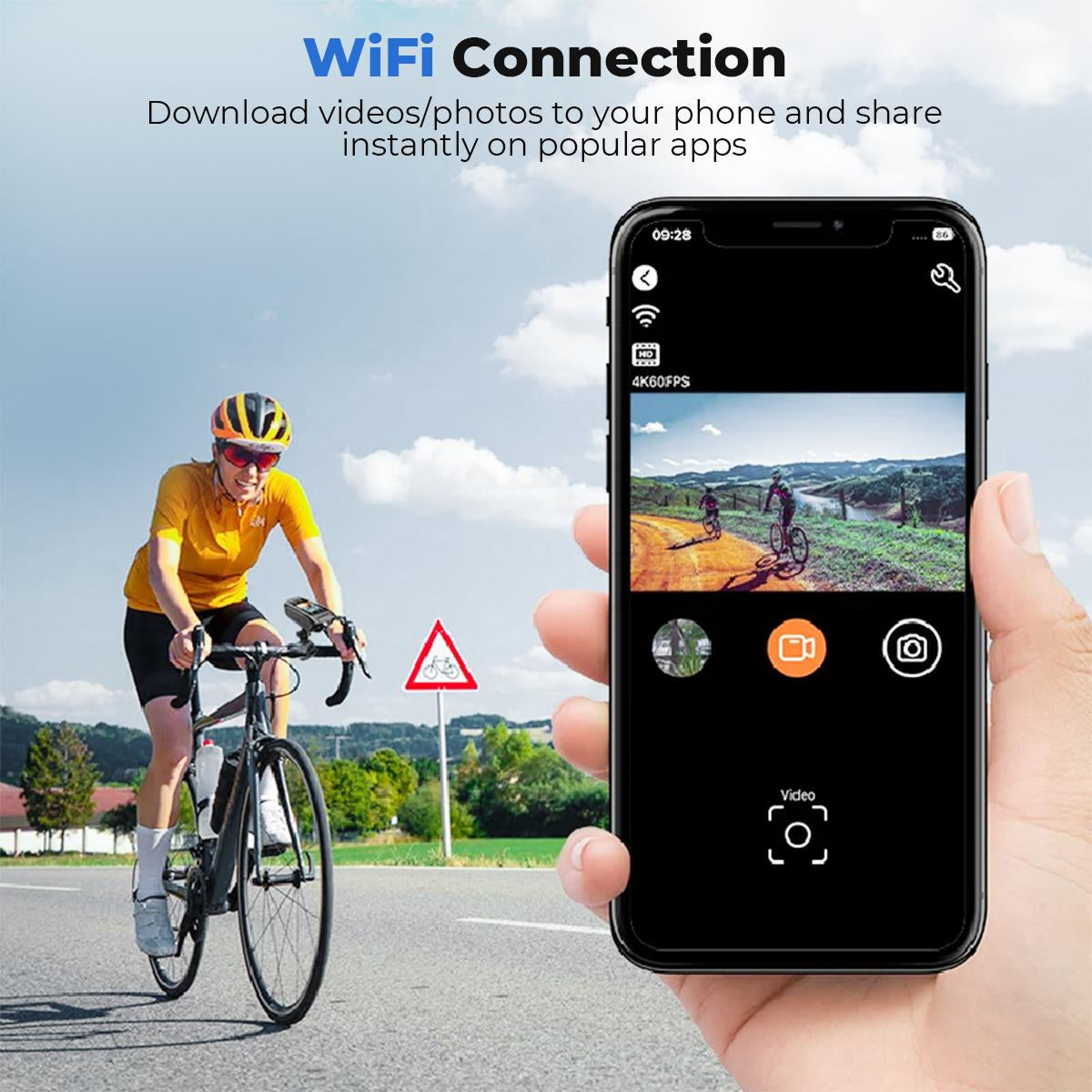 RoveCamet Camera for Bike Riding