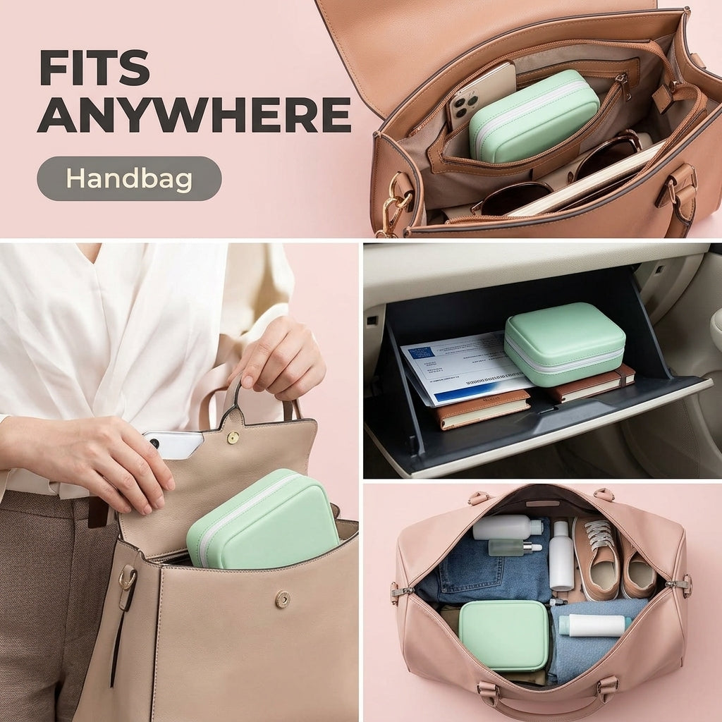 Waterproof PU Travel Pill Organizer Set, picture 7