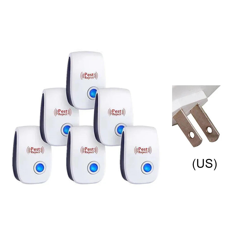 Ultrasonic Pest Repeller, 6 Pack