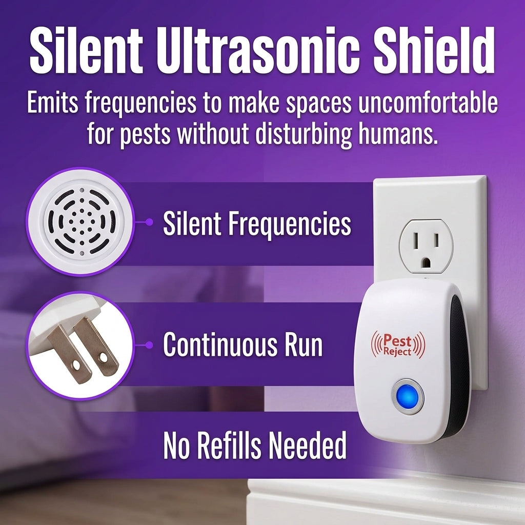 Ultrasonic Pest Repeller, 6 Pack