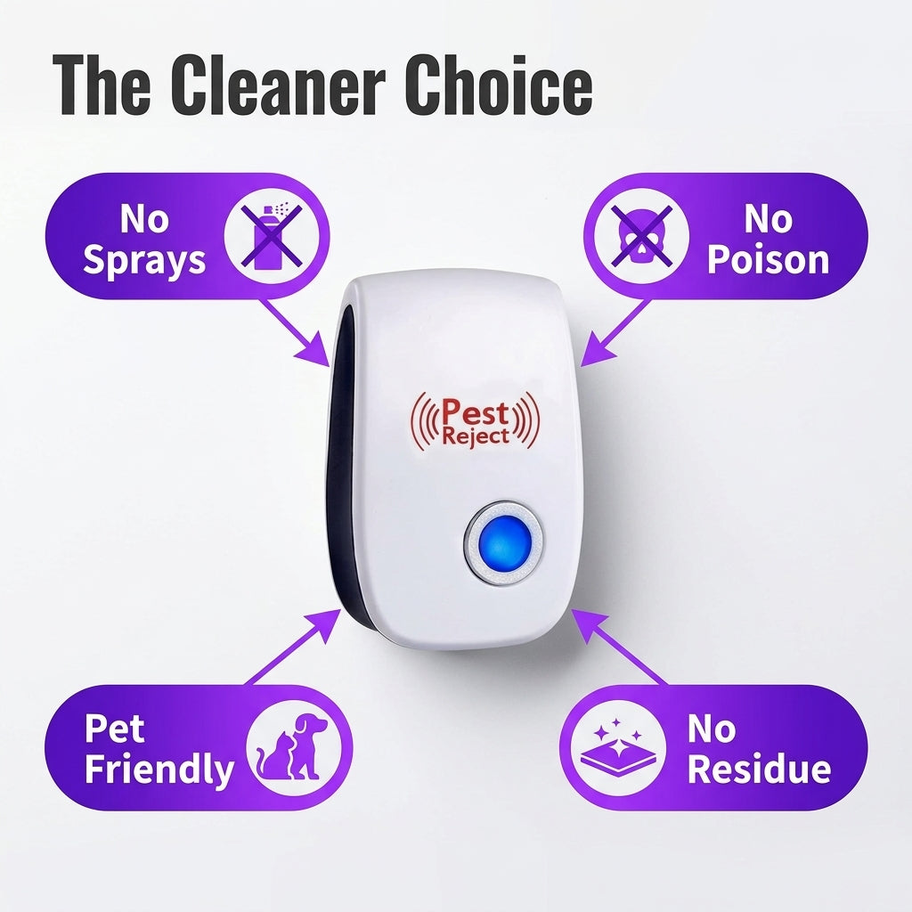 Ultrasonic Pest Repeller, 6 Pack