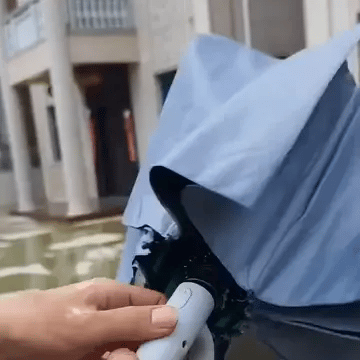 Creative Ring Buckle Windproof Reinforced Umbrella