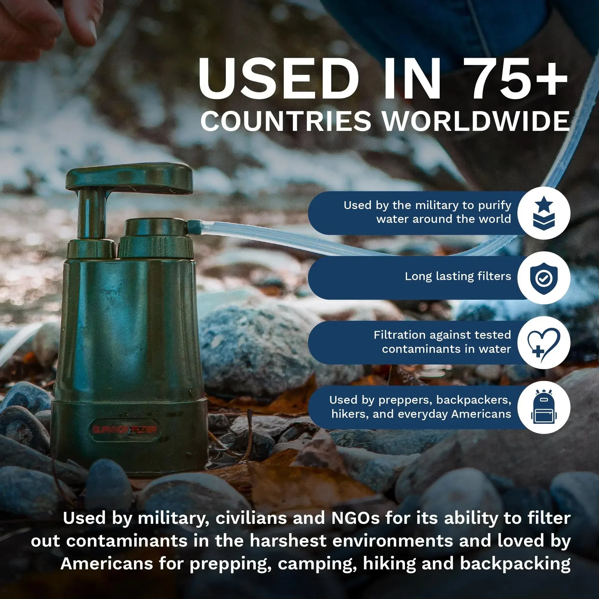 AquaVimex Water Filter For Emergency Preparedness