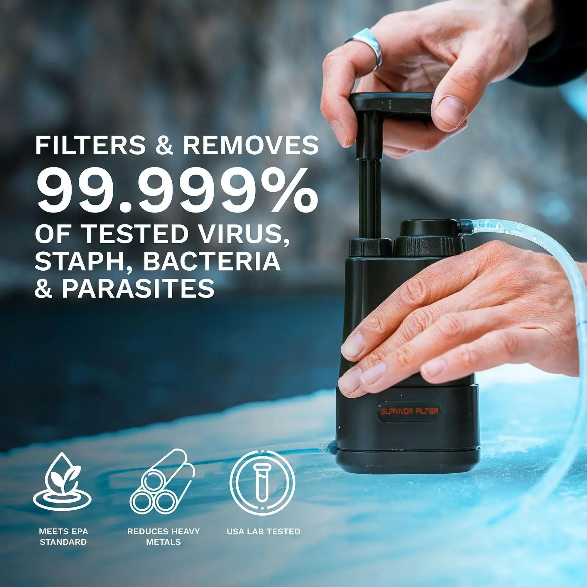 AquaVimex Water Filter For Emergency Preparedness
