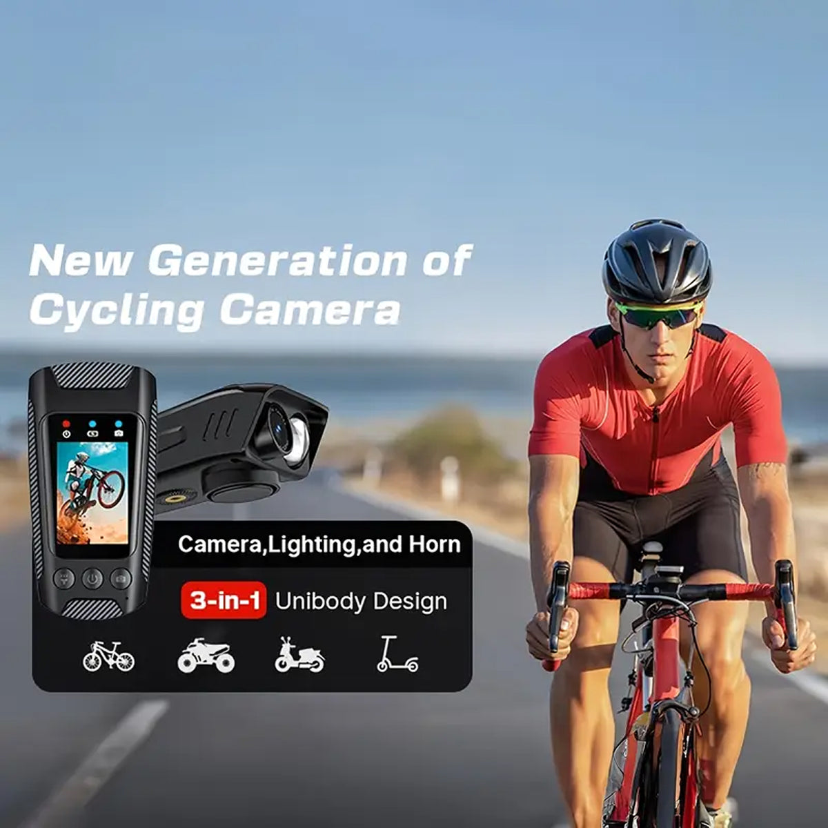 RoveCamet Camera for Bike Riding