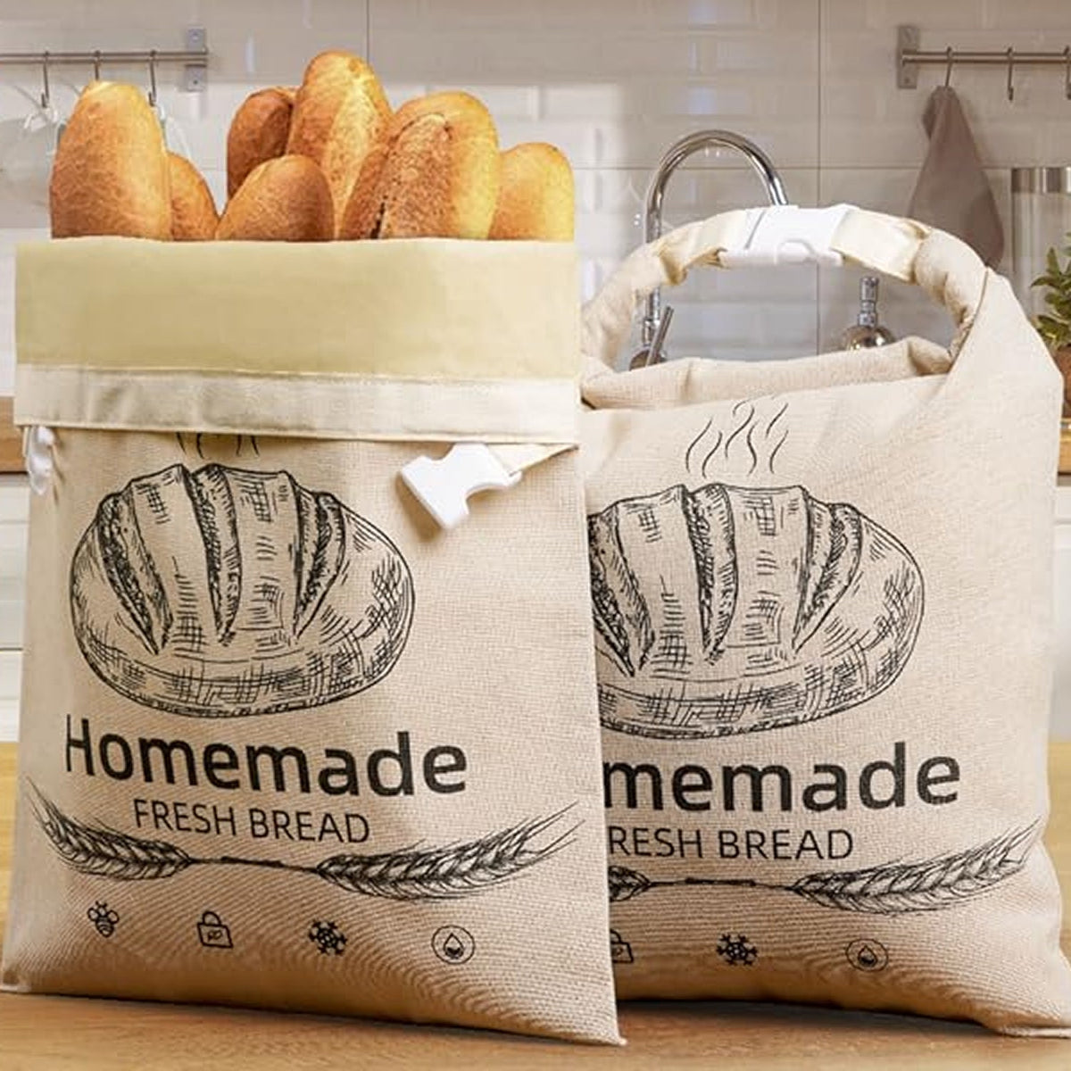 BeeBredix Beeswax Bread Bag