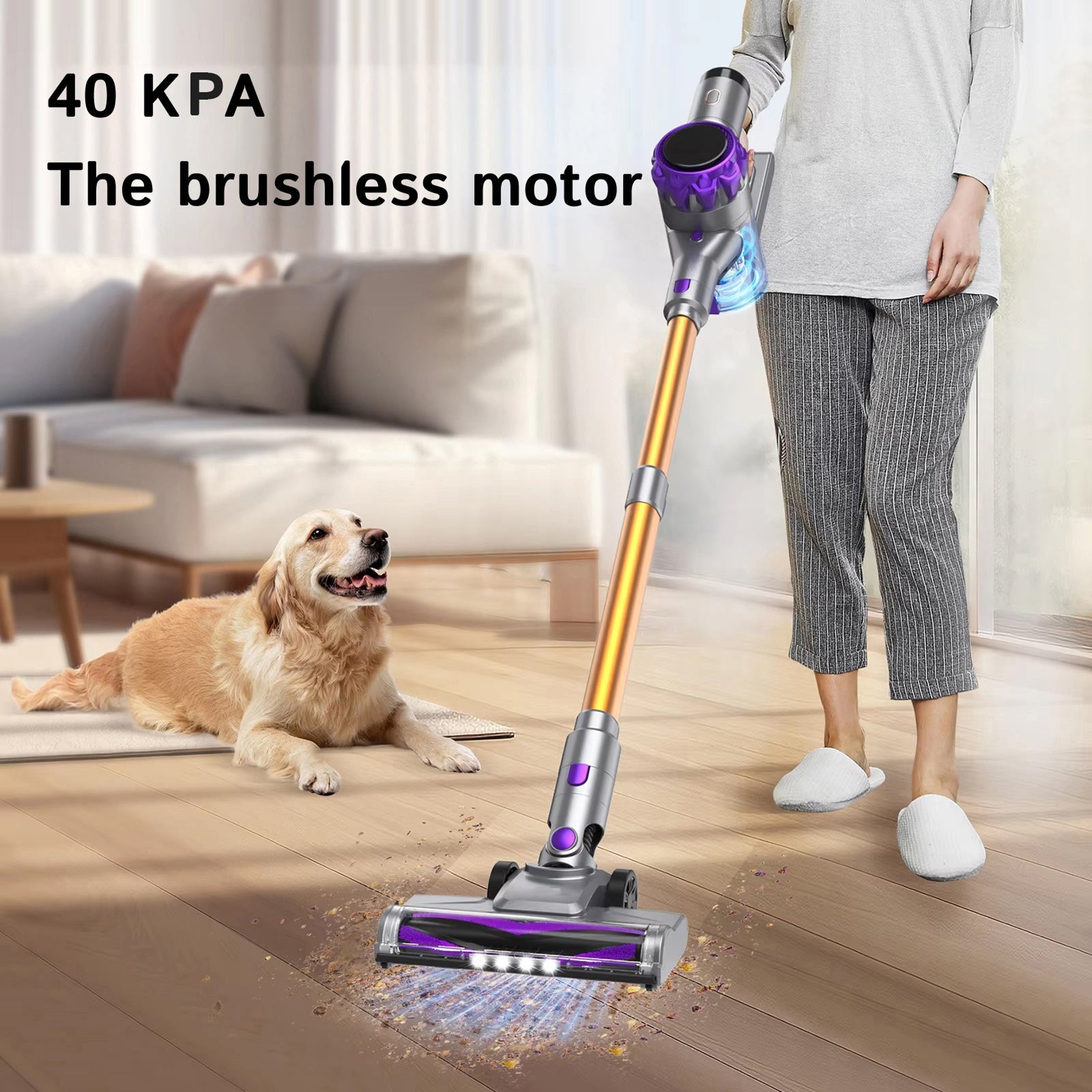 FurVaxim V3 Lightweight Vacuum Cleaner For Elderly