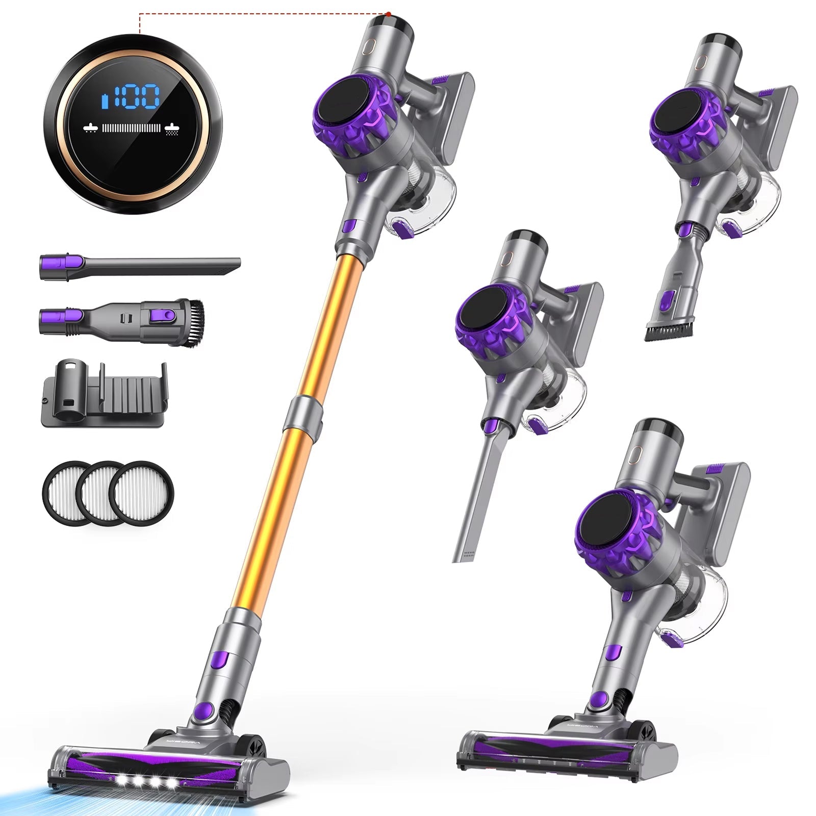FurVaxim V3 Lightweight Vacuum Cleaner For Elderly