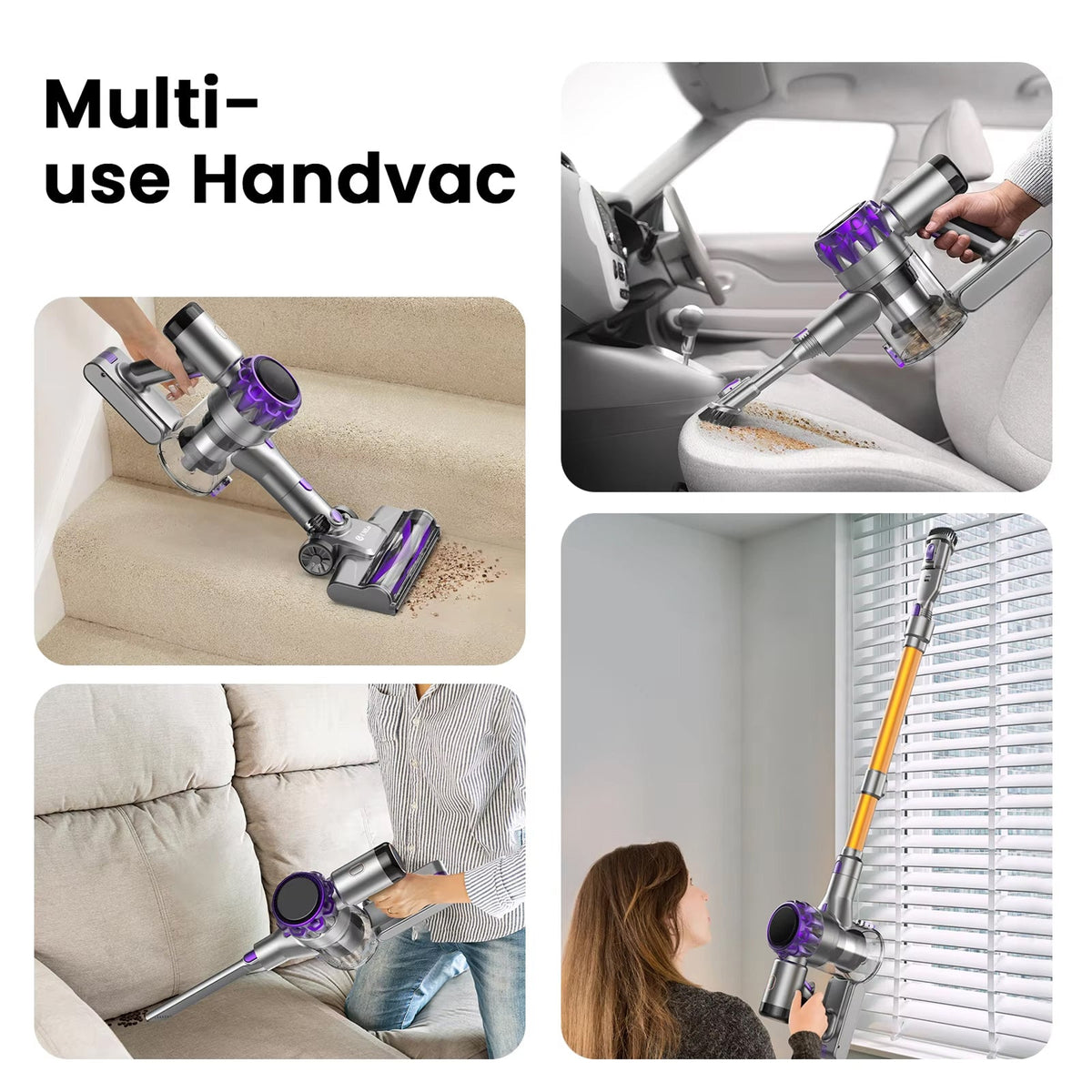 FurVaxim V3 Lightweight Vacuum Cleaner For Elderly