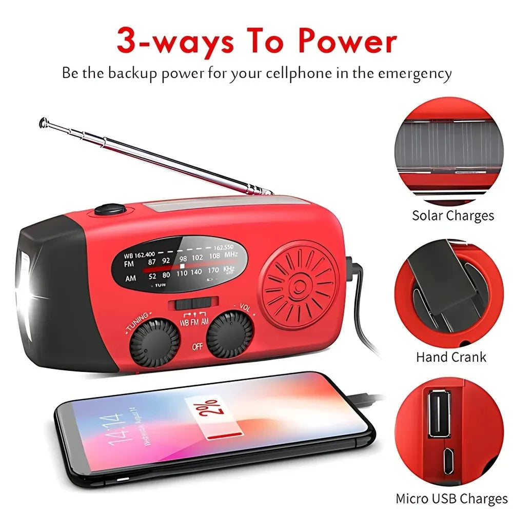 Radievox Wind Up Radio UK