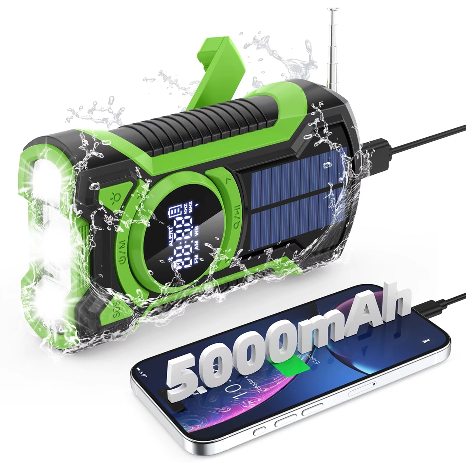SirexPing Hand Crank Radio UK