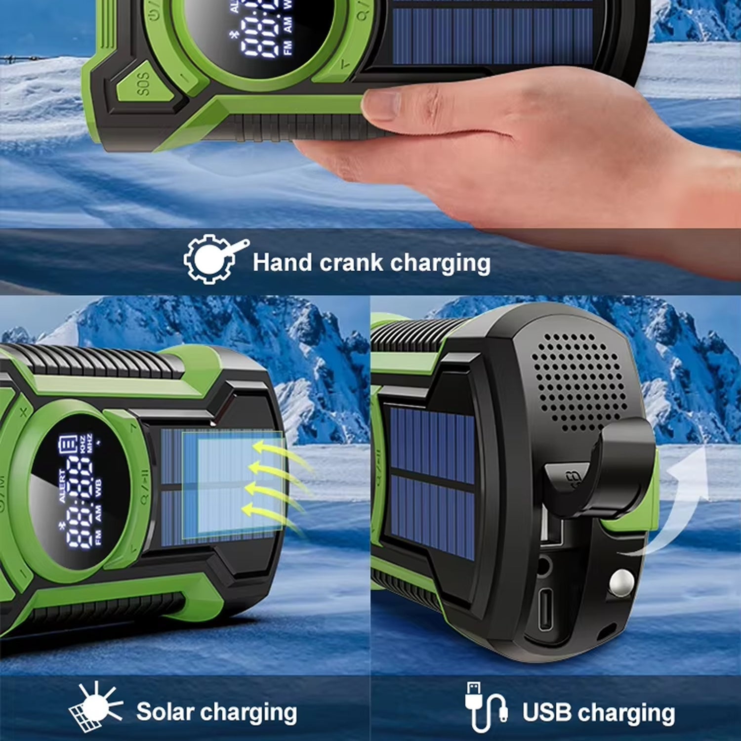 SirexPing Clockwork Radio
