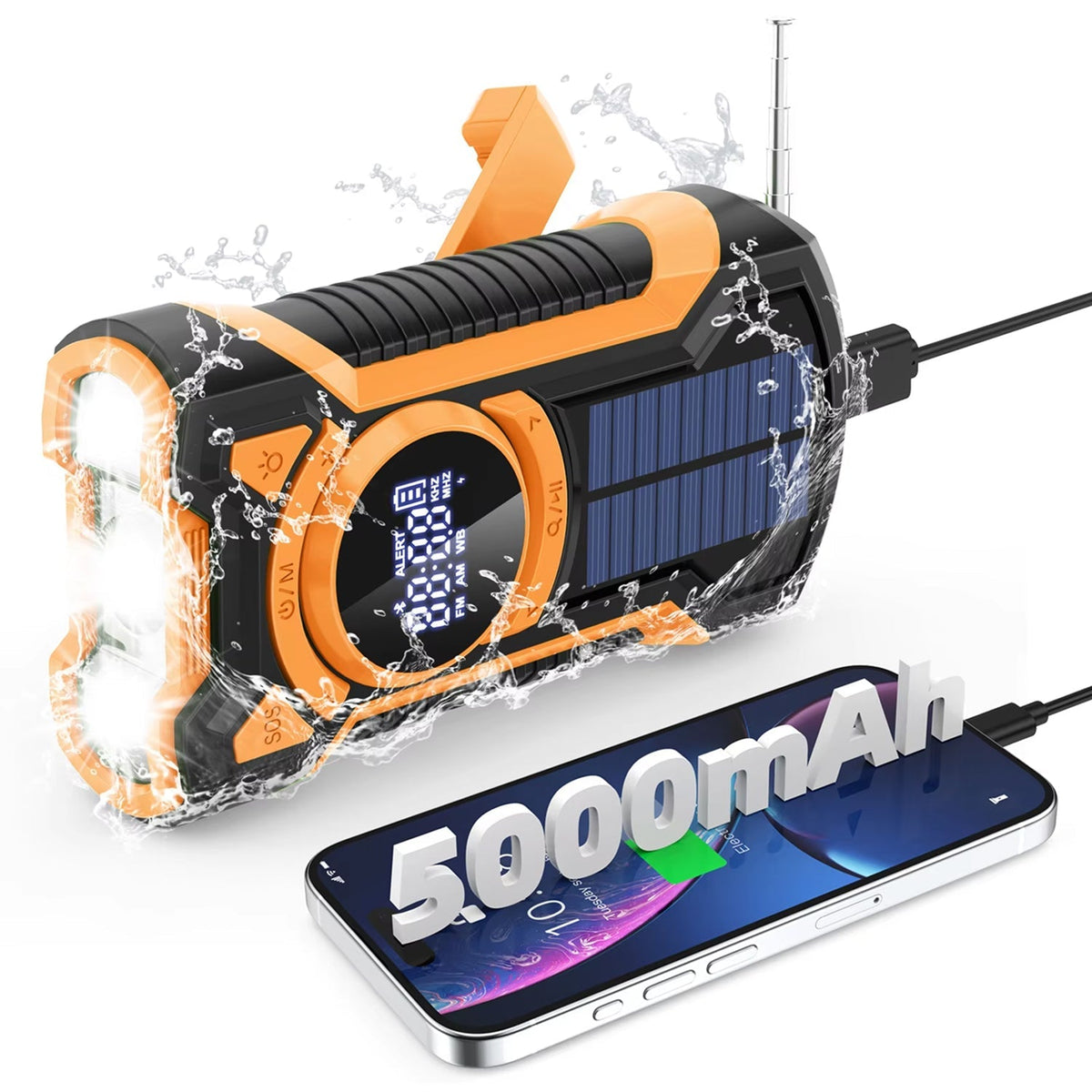 SirexPing Hand Crank Radio UK