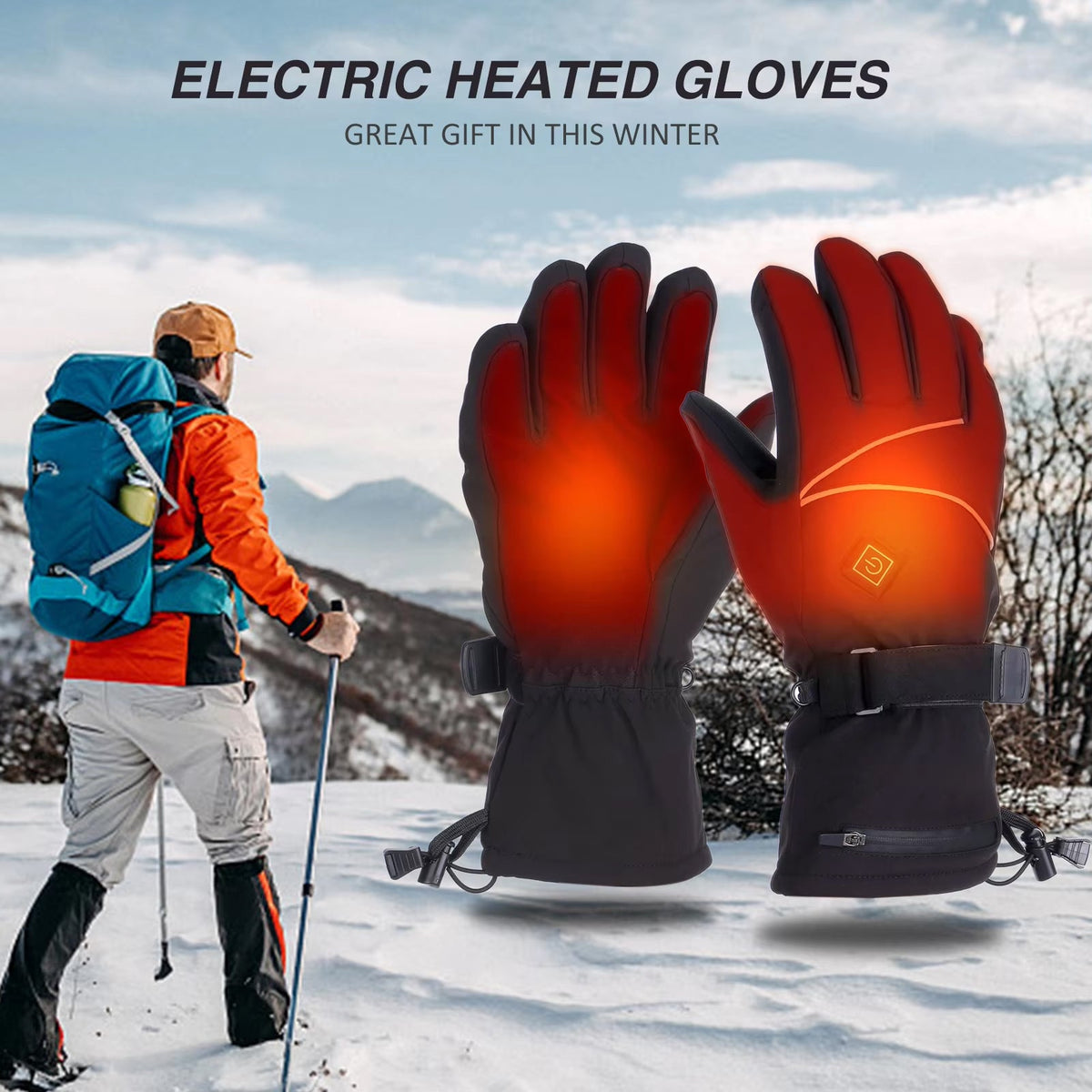 WarmMitz Heated Motorcycle Gloves