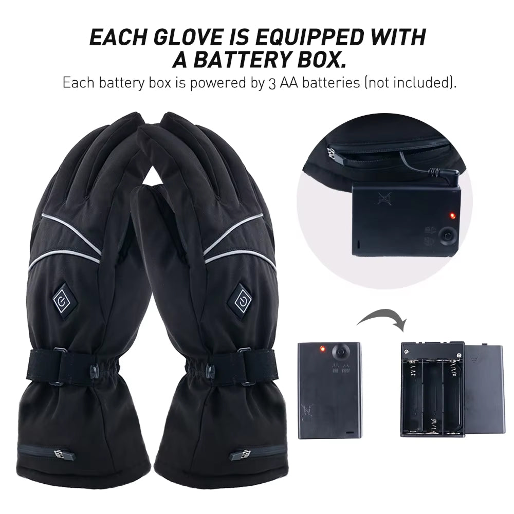 WarmMitz Heated Motorcycle Gloves