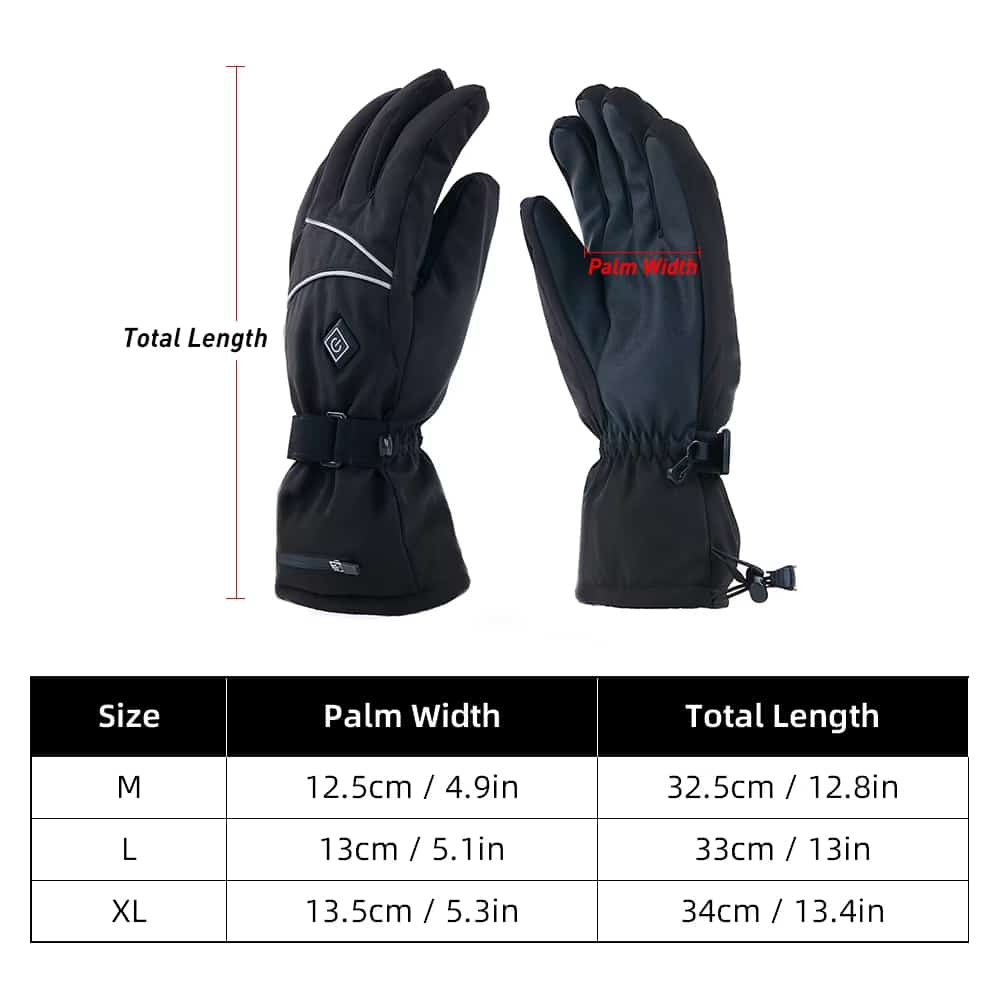 WarmMitz Heated Motorcycle Gloves